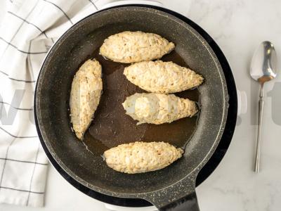 Avižinių dribsnių kotletai Žingsnis 9