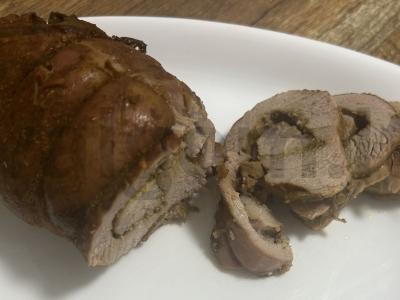 Indėnų šlaunies mėsos ritinys orkaitėje pagrindine nuotrauka