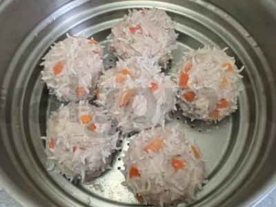 Ežiukai su kiaulienos faršu ir paprikomis Žingsnis 7