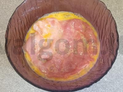 Kiaulienos kotletai su kviečių kruopų garnyru Žingsnis 2