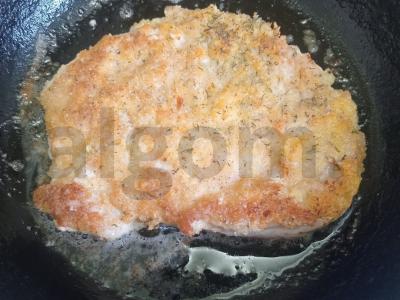 Kiaulienos kotletai su kviečių kruopų garnyru Žingsnis 6