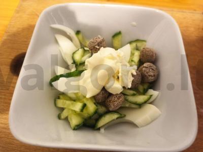 Salotas „Baltasis lotosas“ Žingsnis 3