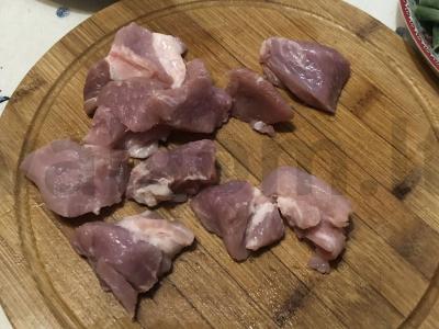 Grikių košė su kiauliena Žingsnis 1