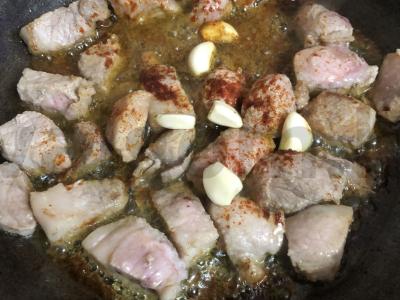 Grikių košė su kiauliena Žingsnis 3