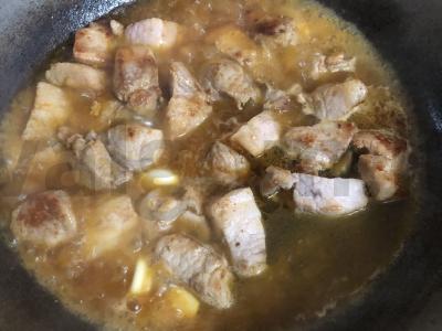 Grikių košė su kiauliena Žingsnis 5