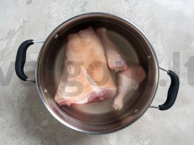 Klasikinis šaltiena Žingsnis 1