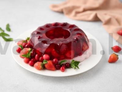 Uogų želė pagrindine nuotrauka