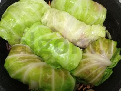 Balandėliai su jautienos faršu Žingsnis 10