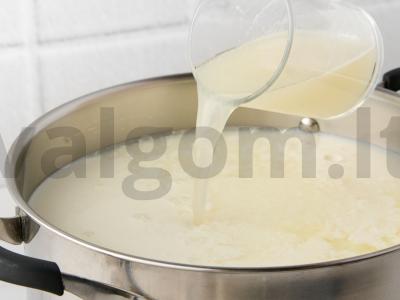 Namų mozzarella Žingsnis 3