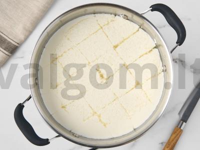 Namų mozzarella Žingsnis 4