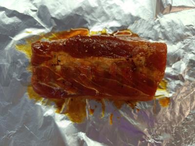 Kiauliena padaže, kepta su česnaku Žingsnis 3