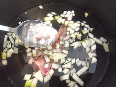 Sriuba su kiaušinių makaronais ir kiaušiniu Žingsnis 4