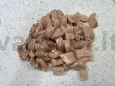 Troškinta kiauliena su kuskusu vakarienei Žingsnis 1