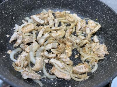 Troškinta kiauliena su kuskusu vakarienei Žingsnis 3