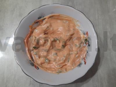 Mėsos padažas su kečupu Žingsnis 5