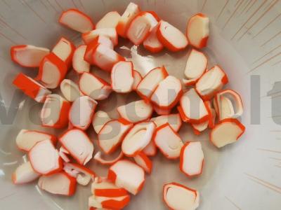 Salotas su feta „Ryškumas“ Žingsnis 2