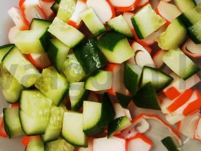 Salotas su feta „Ryškumas“ Žingsnis 4