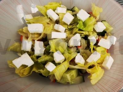 Salotas su feta „Ryškumas“ Žingsnis 7