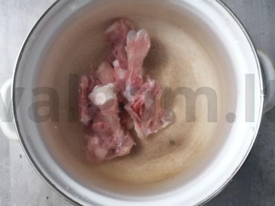 Vištienos sultinys su ryžiais ir grūdais Žingsnis 1