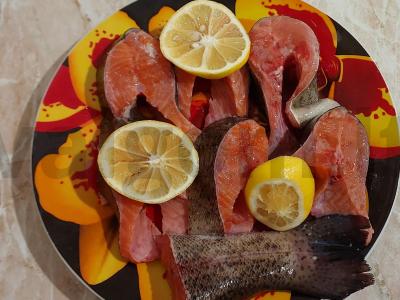 Upėtakis ant grilio vakarienei Žingsnis 1