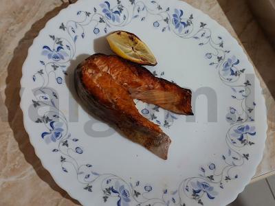 Upėtakis ant grilio vakarienei Žingsnis 3