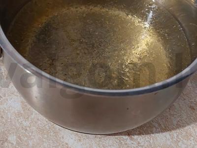 Vyšnių želė su vaniliniu cukrumi Žingsnis 1