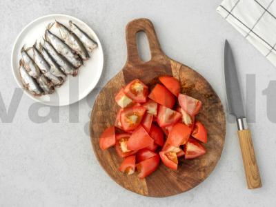 Silkė su daržovėmis žiemai Žingsnis 1