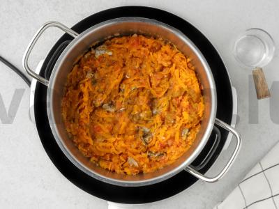 Silkė su daržovėmis žiemai Žingsnis 8