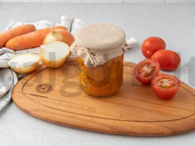 Silkė su daržovėmis žiemai pagrindine nuotrauka