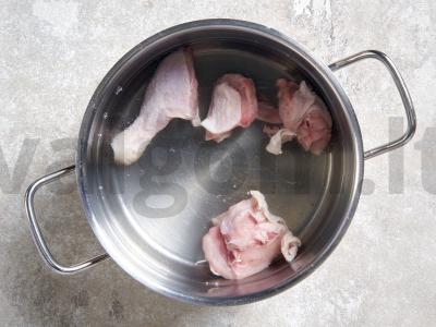 Vištienos kharcho sriuba Žingsnis 1