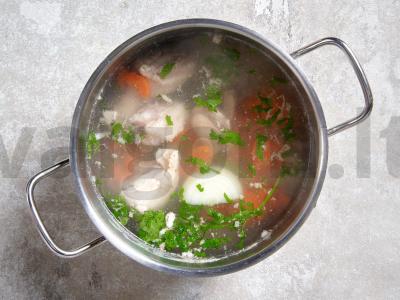 Vištienos kharcho sriuba Žingsnis 5