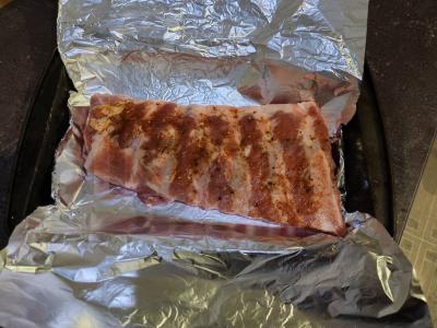 Kiaulienos šonkauliai „Barbekiu“ Žingsnis 3