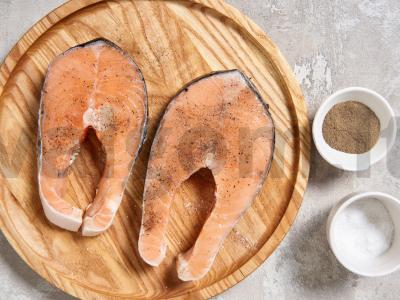 Lašiša grietinėlės miso padaže Žingsnis 2