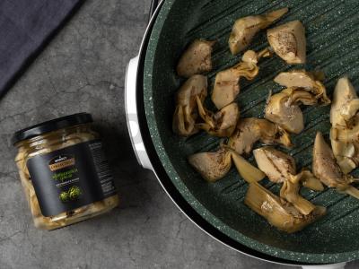 Šiltas salotas su artišokais Žingsnis 4