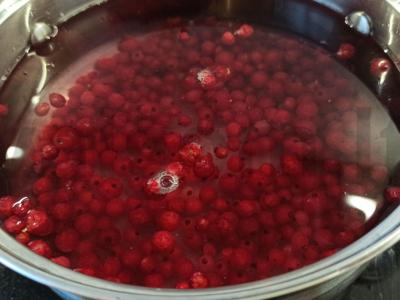 Raudonųjų serbentų kisielius Žingsnis 2