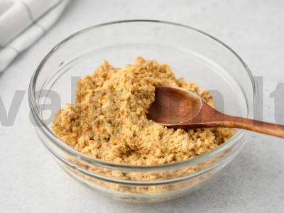 Paprastas jogurto sūrio pyragas Žingsnis 2