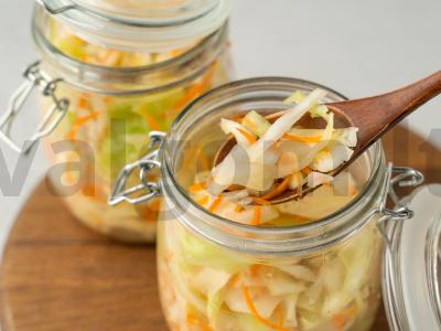 Sūdyta kopūstai sūryje Žingsnis 5