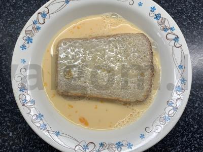 Duonos apkepas su obuoliais Žingsnis 3