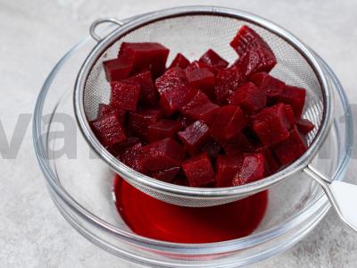 Švediškas burokėlių salotas Žingsnis 1