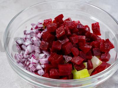 Švediškas burokėlių salotas Žingsnis 3