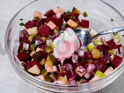 Švediškas burokėlių salotas Žingsnis 5