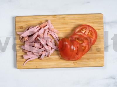 Salotas „Blondinė“ Žingsnis 4