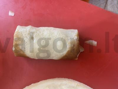 Blynai, įdaryti svogūnais ir kiaušiniais Žingsnis 13