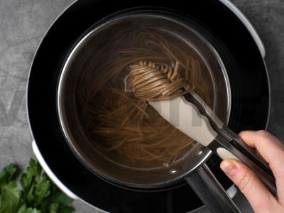 Soba su parmezanu ir šereso padažu Žingsnis 1