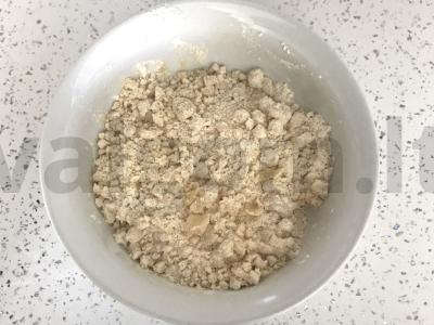 Užkandžių mini pyragėliai su Adygei sūriu Žingsnis 3