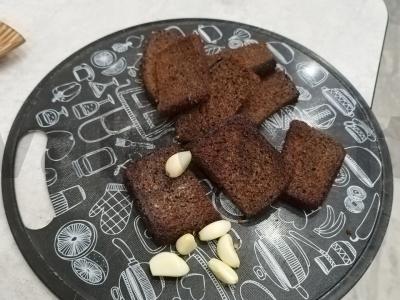 Sumuštiniai su šprotais „Borodino“ Žingsnis 4