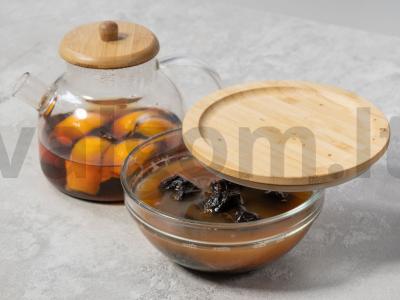 Aromatingas džiovintas slyvas arbatoje Žingsnis 3