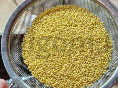 Pšenių košė su kalakutienos faršu ir moliūgu Žingsnis 1