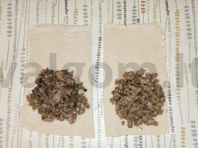 Mėsos konvertukai „Aštrus apetitas“ Žingsnis 5