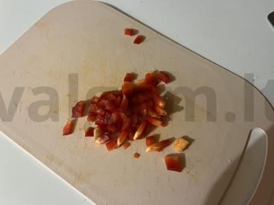 Skani mėsos salotos „Šiluma“ Žingsnis 5